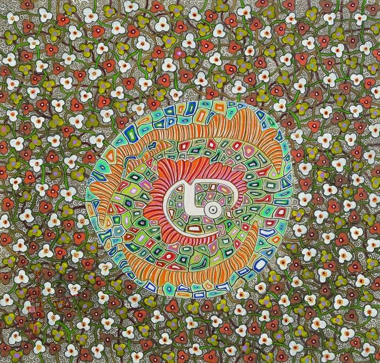 금비녀형 풍수도 / Golden Hairpin Type — A Feng Shui Diagram