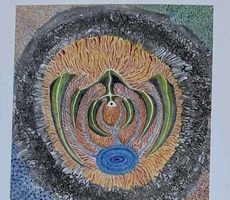 용파연당형 풍수도 / Deep Pond Type — A Feng Shui Diagram