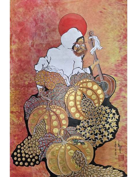 복(福) 낳는 달마 2 / Dalma Giving Birth to Blessing II