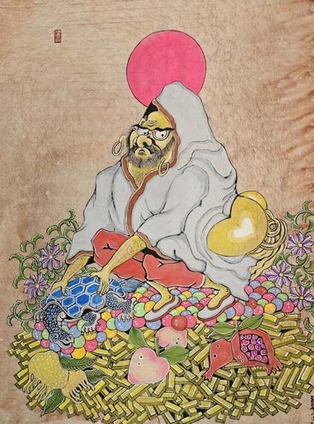 복(福) 낳는 달마 6 / Dalma Giving Birth to Blessing VI